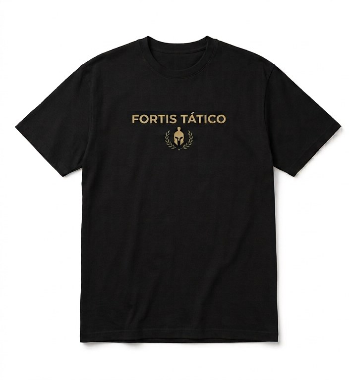 Camiseta A Missão Continua Oversized Preto Mockup Frente