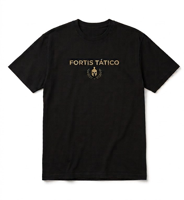 Camiseta A Preparação Decide a Vitória Oversized Preto Mockup Frente